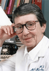 Headshot of Dr. Mary Jane Jesse, AHA President 1982-83