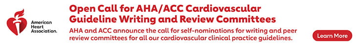 Open Call for AHA/ACC Cardiovascular Guideline Writing and Review Committees